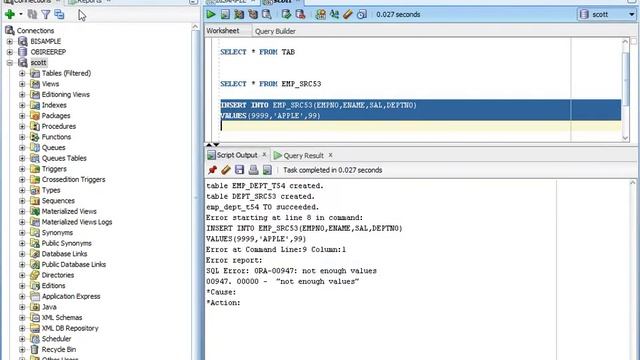 ORACLE DATA INTEGRATOR ODI Joins Component смотреть онлайн