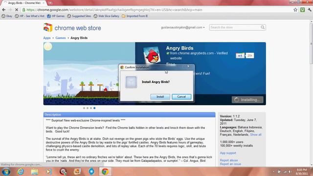 HOW TO:download angry birds using Google chrome for FREE смотреть онлайн