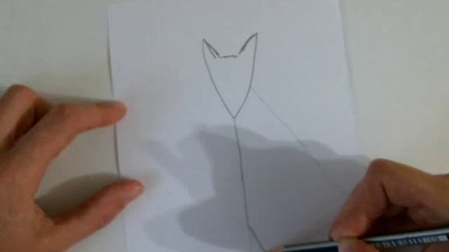 Рисуем быстро и просто. Как нарисовать Лису очень просто. смотреть онлайн