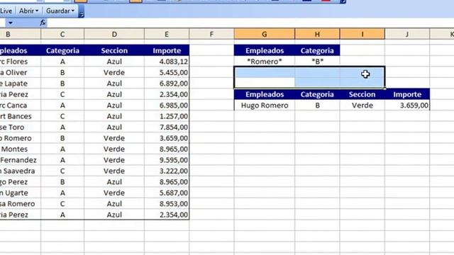 filtros avanzados en excel 2003 ( trucos excel ) смотреть онлайн