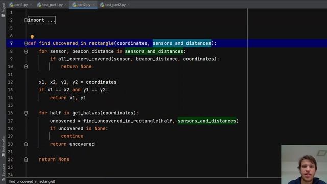 Advent of Code 2022, Day 15, Python Solution смотреть онлайн