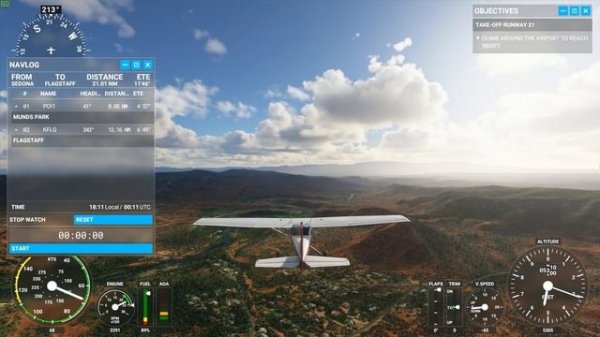 MICROSOFT FLIGHT SIMULATOR 2020 Gameplay Walkthrough Part 2 - FIRST SOLO FLIGHT & NAVIGATION