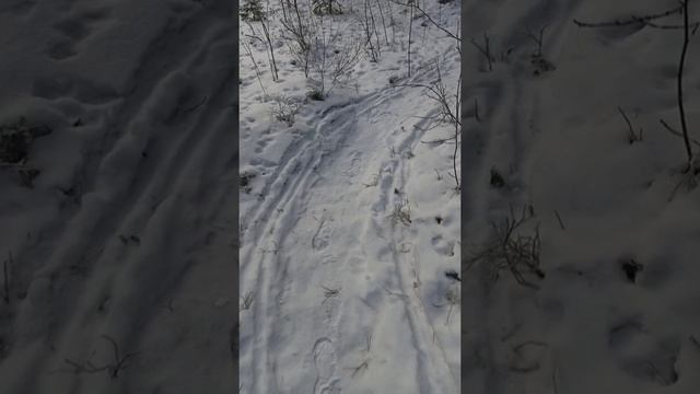 Как приятно хрустит снег под ногами??❄❄❄❄❄ смотреть онлайн