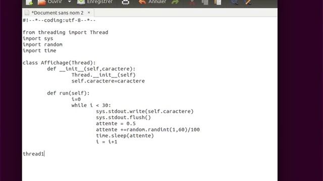 Leçon 5 [Python : les modules]: le module thread смотреть онлайн
