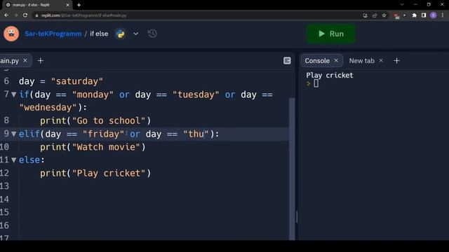 Conditional Statements in Python | If | else | Python for Placements смотреть онлайн