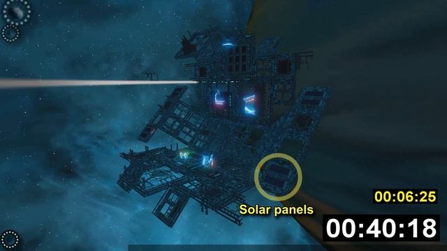 Starbase - Secret Timelapse (Annotated, 3 moon locations) смотреть онлайн