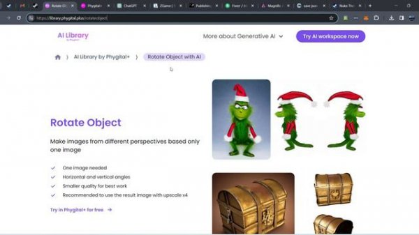 2D image to 3D asset with AI? Rotate Object with AI?