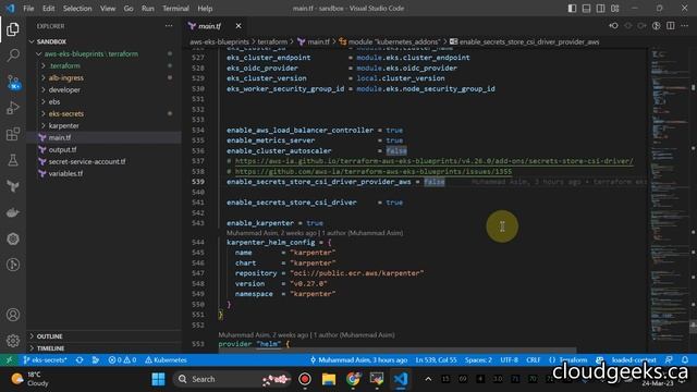 Master DevOps: Unleashing Terraform, Kubernetes EKS Secrets, AWS Secrets Manager & OIDC смотреть онлайн