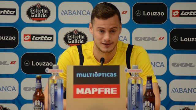 Rueda de prensa de Oriol Riera en Abegondo 19.02.2015 смотреть онлайн