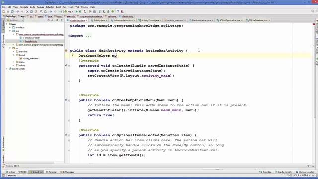 Android SQLite Database Tutorial Introduction + Creating Database 720 x 1280 смотреть онлайн