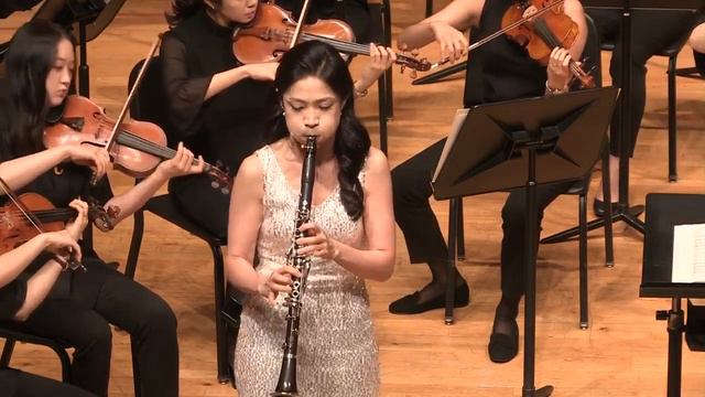 C. M von Weber: Clarinet Concerto No.2 in Eb major, op.74 - I.Allegro (최재희/ 채원경/ NFA챔버오케스트라) смотреть онлайн