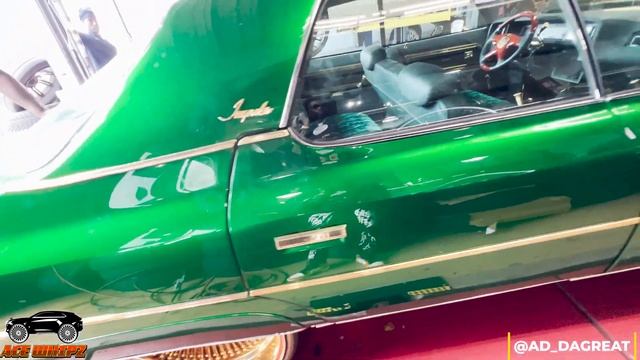 Pompano Legend Sim1's 4-Door 71 Donk Impala On Gold 24's Daytons Super Clean #TOP5