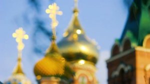 Колокольный Звон. Храм Пресвятой Троицы (Вознесение Господне) | Футажи красивая природа [FullHD]