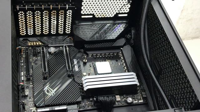 Ryzen 9 5950X Rog Crosshair VIII Dark Hero Zotac Rtx 3090 Corsair H150 смотреть онлайн