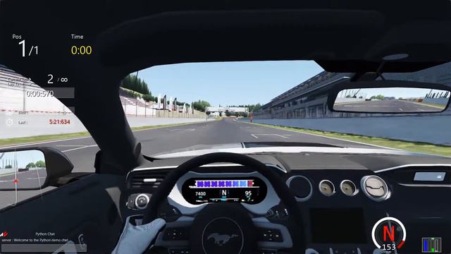 Assetto Corsa - Ford Mustang Mach 1 2021 + Download смотреть онлайн