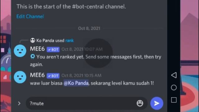 Cara Mute Menggunakan Durasi Bot Discord, mute 1 menit, mute 5 menit - Ko Tutorial смотреть онлайн