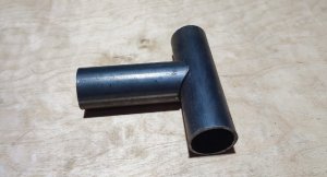 Труба в трубу (седло),самый быстрый и простой способ!!!