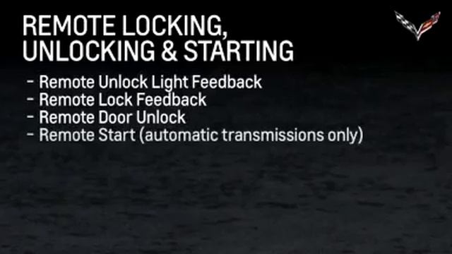 2014 Chevrolet Corvette C7 Stingray - How To: Locking Options смотреть онлайн