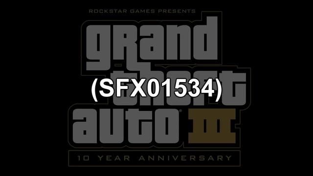 Grand Theft Auto III - Sound Effects - [PC] смотреть онлайн