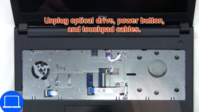 Dell Inspiron 15 5558 (P51F001) Power Button Board How-To Video Tutorial смотреть онлайн