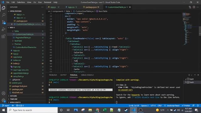 How to Customize Material UI Table Cell Width (MUI v5) смотреть онлайн