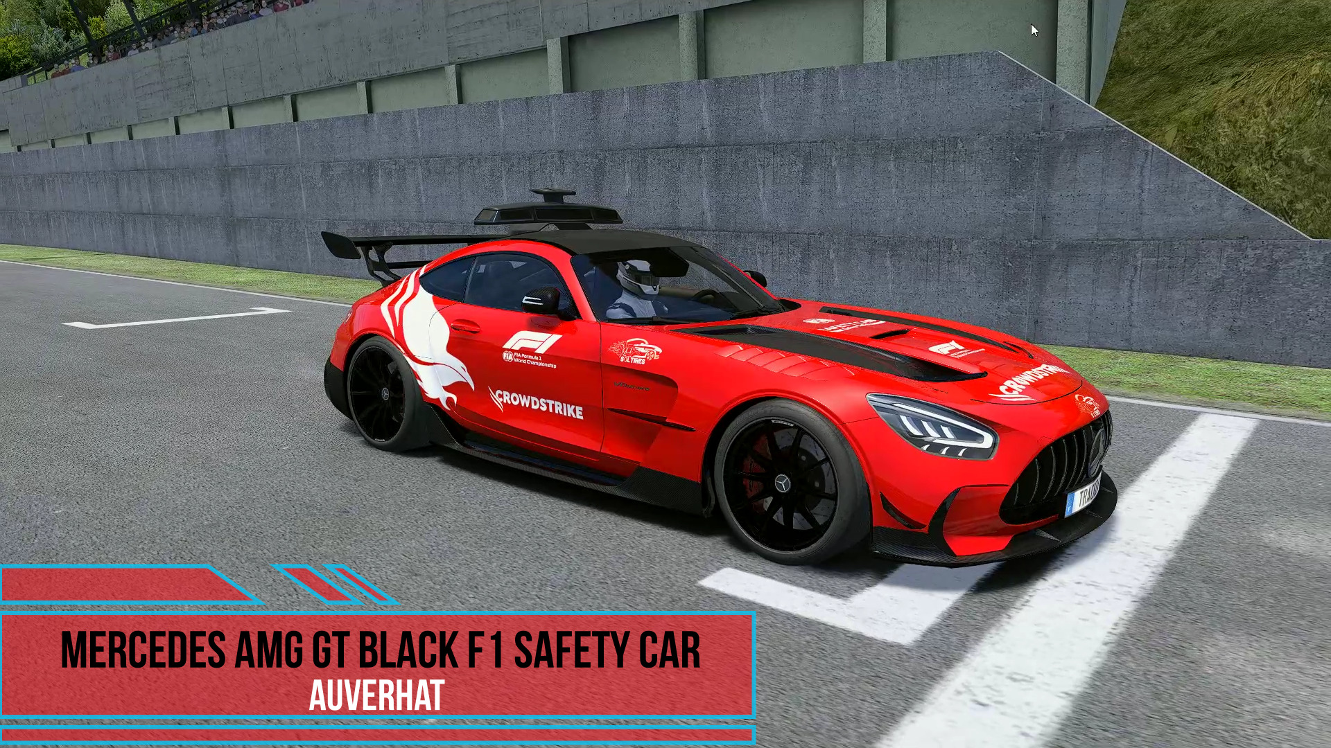 Mercedes AMG GT Black F1 2022 Safety Car - Auverhat | Assetto Corsa.mp4 смотреть онлайн