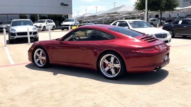 2012 911 Carrera S *41,--- miles *CPO **Ruby Red Metallic смотреть онлайн