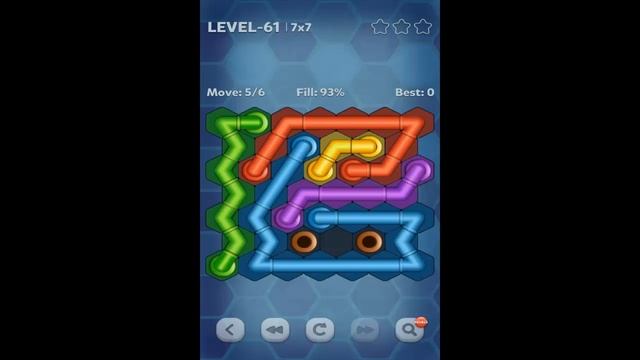 Pipe Lines: Hexa Mini Rotation Pack - Level 61 Solution смотреть онлайн