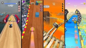 Going Balls vs Rollance Adventure Balls vs Cityview Rolling Ball Stunt 3D vs Action Balls - Fun Rac
