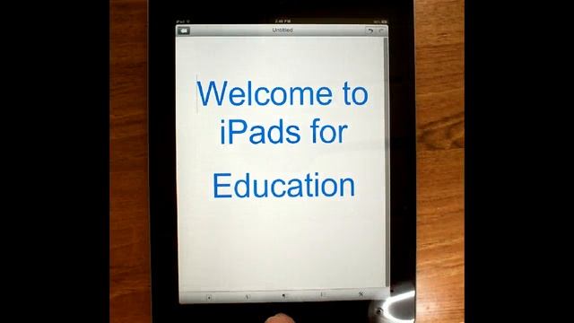 intro to ipad moodle смотреть онлайн