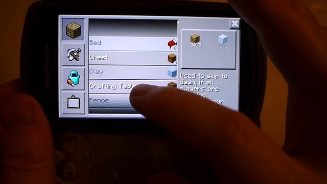 Minecraft on Sony Xperia Play (Android) смотреть онлайн