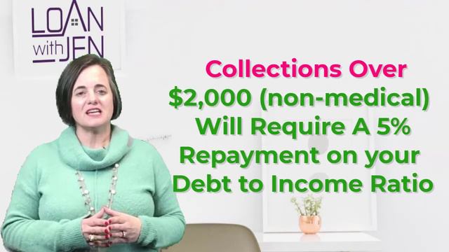 Collections and How They Affect You Buying a Home | #LoanWithJen #collections смотреть онлайн