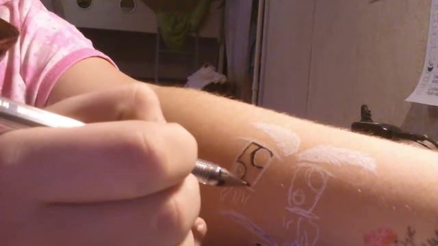 рисунок на руке ☺??☺?☺???☺???? смотреть онлайн