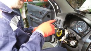 Hyundai Tucson о неисправности ESP и ПОЛНОГО ПРИВОДА и о датчиках угла поворота руля № 1 и № 2