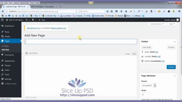 PSD To WordPress Theme With Theme Options Panel Tutorial #4 смотреть онлайн