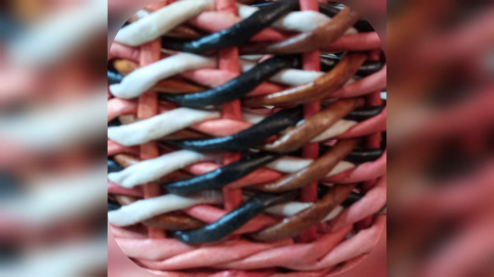 МК. Узор "Волна" на четном количестве стоек из бумажной лозы. #87 смотреть онлайн