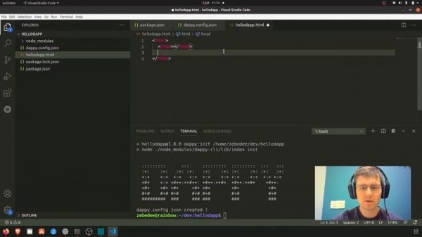 100% blockchain web applications with dappy | part 1