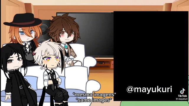 Bungou stray dogs react to F'y/n as... | By: Miya | смотреть онлайн