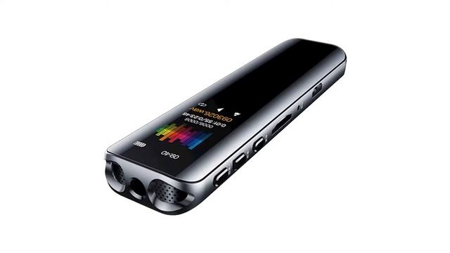 Портативный диктофон V39 с голосовой активацией, MP3 плеер, двойная дуга, запись звука, смотреть онлайн