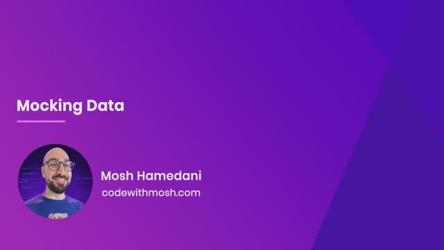 32. Mocking Data смотреть онлайн