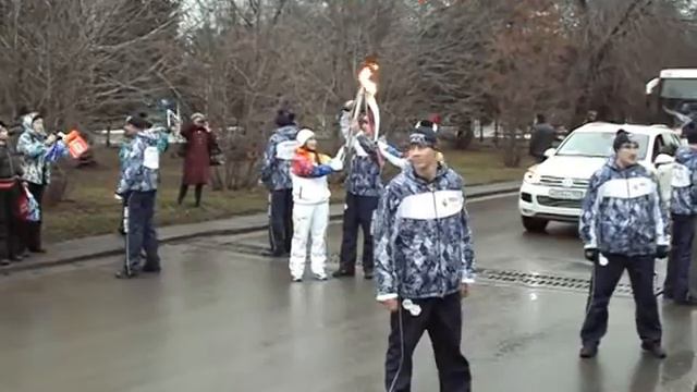 Олимпийский огонь в Кемерово смотреть онлайн