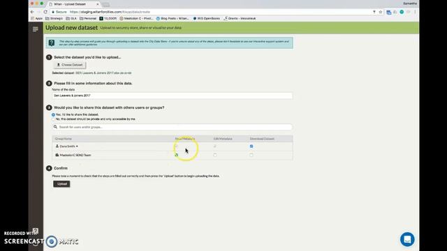 Witan Datastore Demo смотреть онлайн