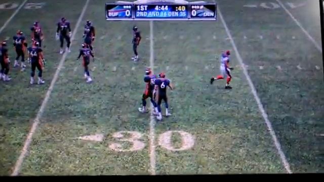 Madden NFL09 PS3 Gameplay and BackTrack option смотреть онлайн