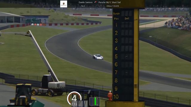 Assetto Corsa: One lap with the group C at the Nurburgring GP circuit смотреть онлайн