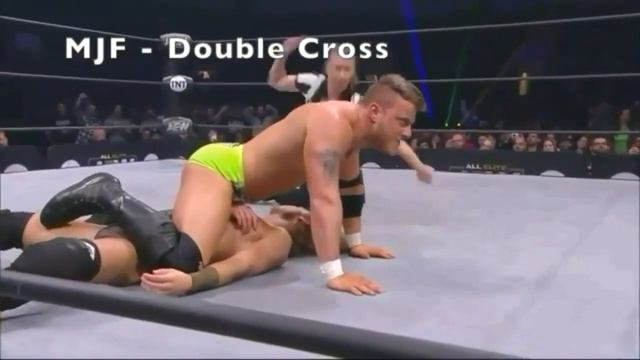 AEW Finisher : MJF -Salt Of The Earth (plus) Many More Moves,,,