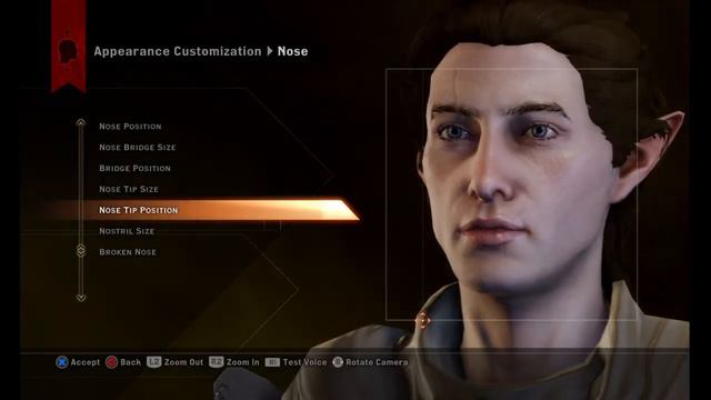 Dragon Age Inquisition - Mahanon Lavellan Face Sliders смотреть онлайн