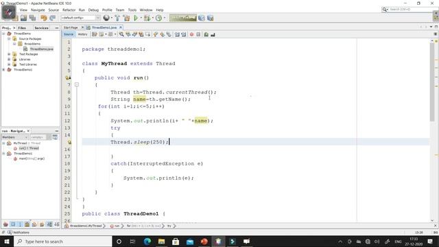 sleep() method of Thread in Java explained | MySirG.com смотреть онлайн