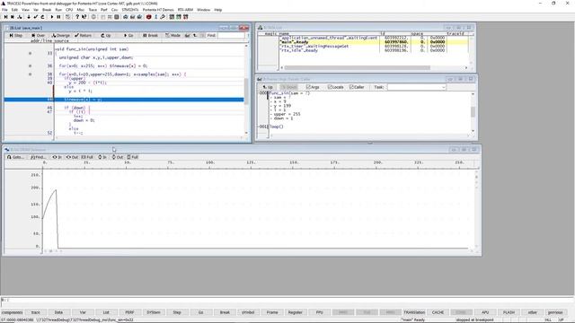 TRACE32 GDB Front-End Debugger for Portenta H7 Part 2 смотреть онлайн