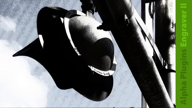 Alpha Plugins Engraver II Photoshop filter before/after examples смотреть онлайн