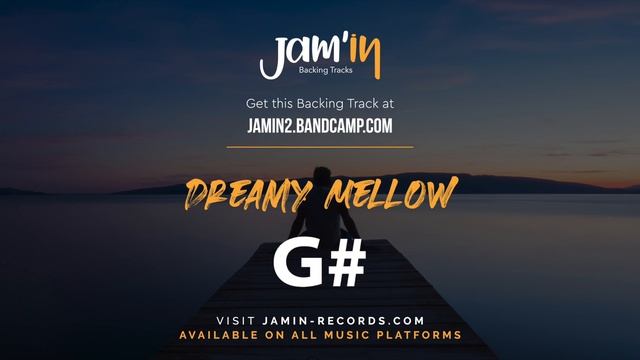 Dreamy Mellow Guitar Backing Track in C# Major смотреть онлайн